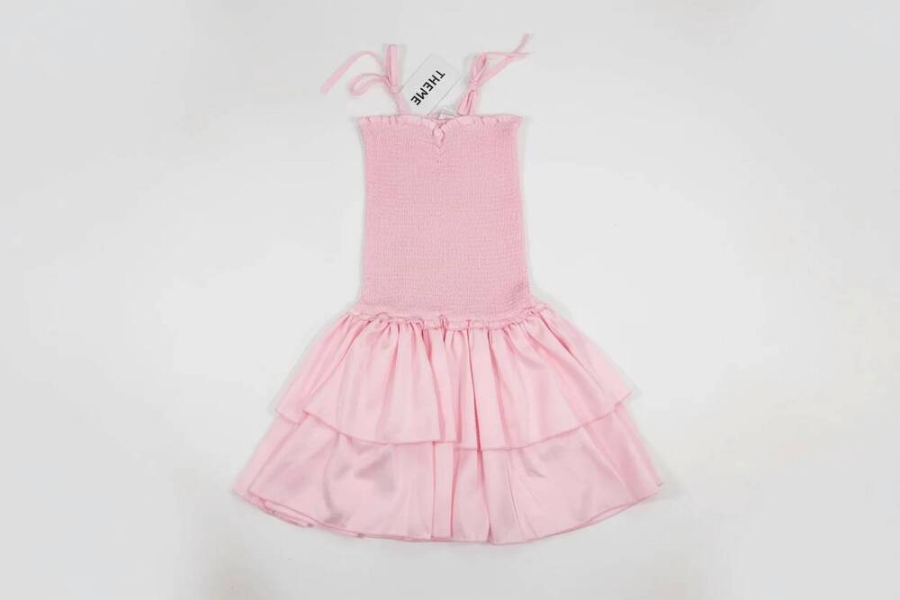 NEW THEME girls lola dress in pink
